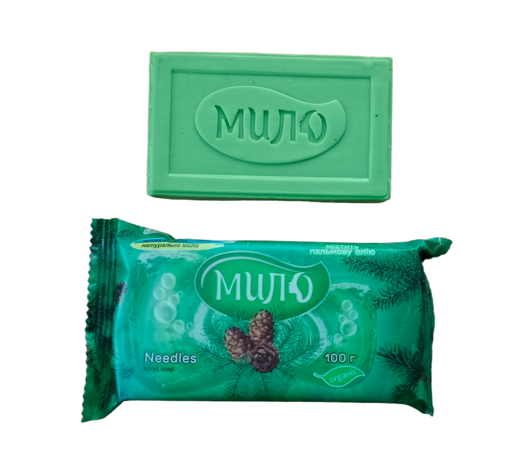 Мило туалетне тверде «Хвоя»